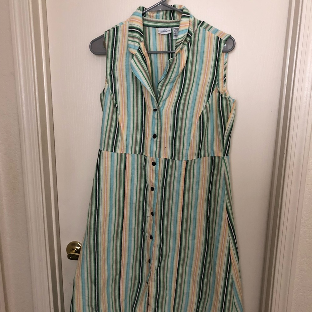Button down dress